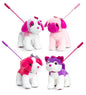 25CM GLITTER GEMS DOG ON LEAD one supplied - hanrattycraftsgifts.co.uk