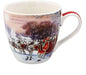 The Leonardo Collection LP52069 Magic of Christmas Breakfast Mug, Fine China, 13x10x10cm, Boxed