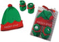 Baby Hat and Booties Christmas Gift Set - Elf