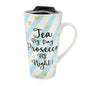 Wise Words Lidded Mug proseco by night - hanrattycraftsgifts.co.uk