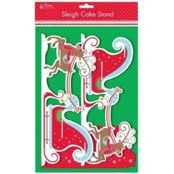 Xmas Cupcake Reindeer Sleig - hanrattycraftsgifts.co.uk