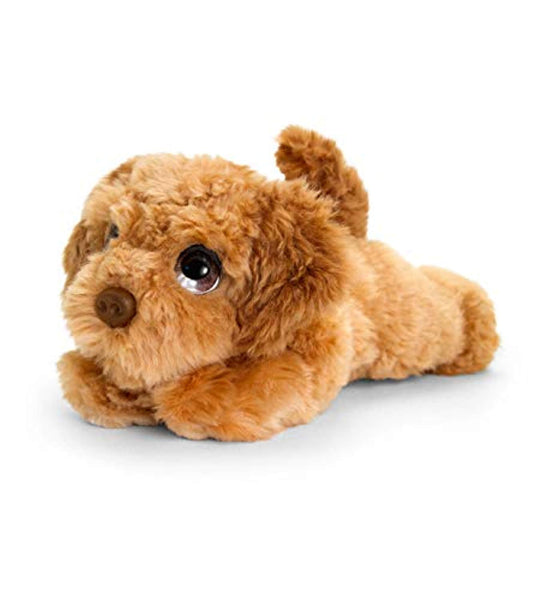 Keel Toys SD2546 Soft Toy Signature Cuddle Puppy Cockapoo, Brown - hanrattycraftsgifts.co.uk