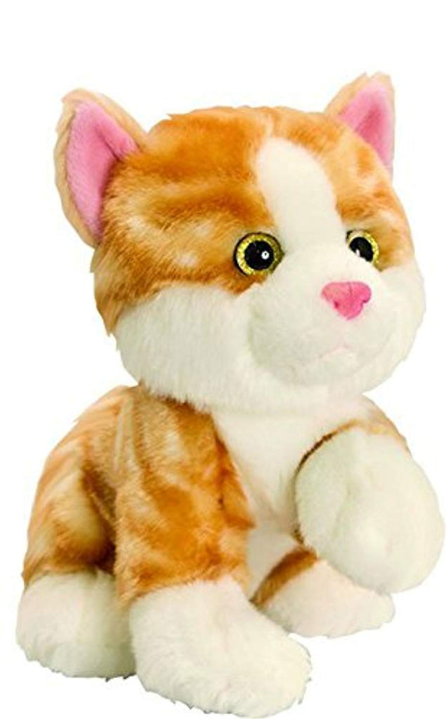 Keel Toys 25cm Posing Sparkle Eye Cat Kitten - hanrattycraftsgifts.co.uk
