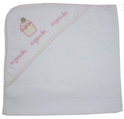 Cupcake hooded Towel - hanrattycraftsgifts.co.uk