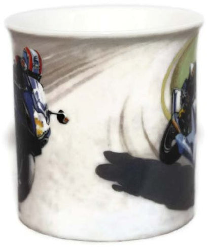 Suzuki GSX R1000 Motorcyle - Fine Art Watercolour China Gift Mug - hanrattycraftsgifts.co.uk