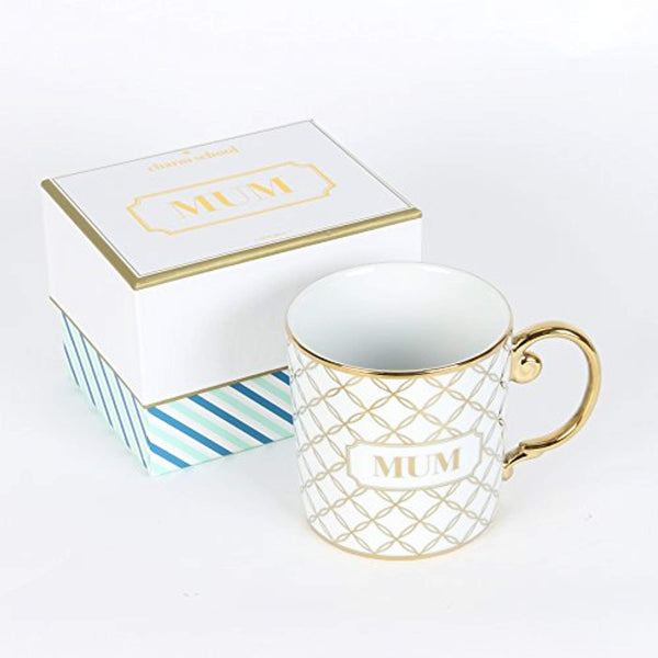 Gift For Mum - Rosanna Porcelain and Gold Collection Mug In Gift Box - hanrattycraftsgifts.co.uk