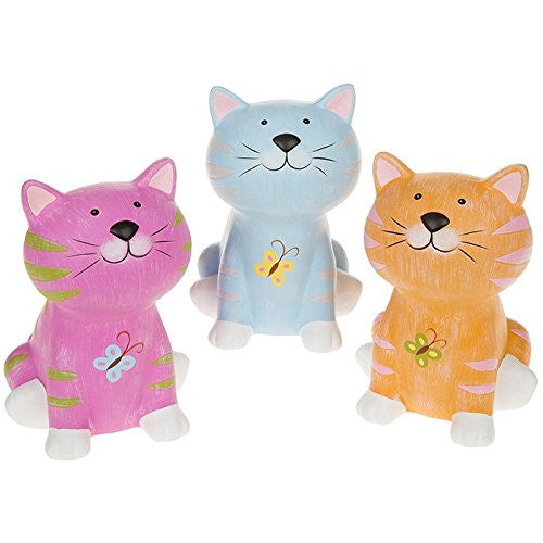 funky cat money box one supplied - hanrattycraftsgifts.co.uk