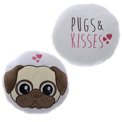 Small Pug Cushion - hanrattycraftsgifts.co.uk