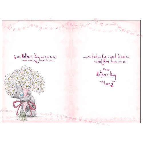 Me To You - Mum from Your Daughter - Handmade Mother's Day Card - hanrattycraftsgifts.co.uk