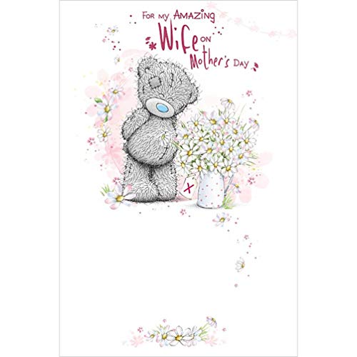 Me To You Bear Amazing Wife Mother's Day Card - hanrattycraftsgifts.co.uk