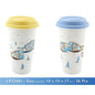 Seaside Themed Sail Away Travel Mug - hanrattycraftsgifts.co.uk