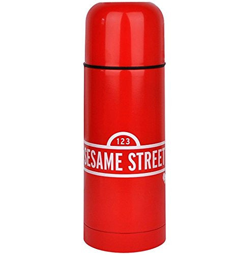Sesame Street Elmo Vacuum Flask - hanrattycraftsgifts.co.uk