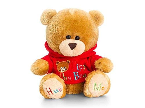 KEEL TOYS 20CM PIPP THE BEAR with HOODY RED (SB0750)