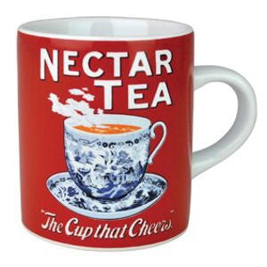 Nectar Tea "The Cup That Cheers" Mini Espresso Mug - hanrattycraftsgifts.co.uk