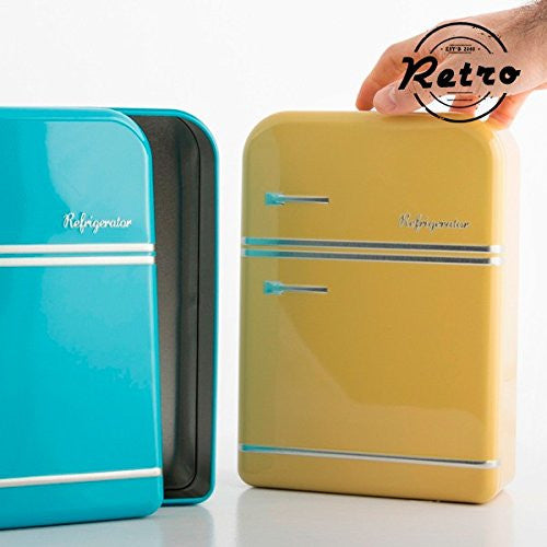 storage tin refrigerator one supplied at random - hanrattycraftsgifts.co.uk