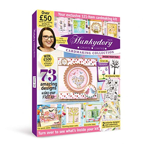 Hunkydory BOX MAGAZINE ISSUE 4 With FREE £50 Cardmaking Goodies Kit & Discounts - hanrattycraftsgifts.co.uk