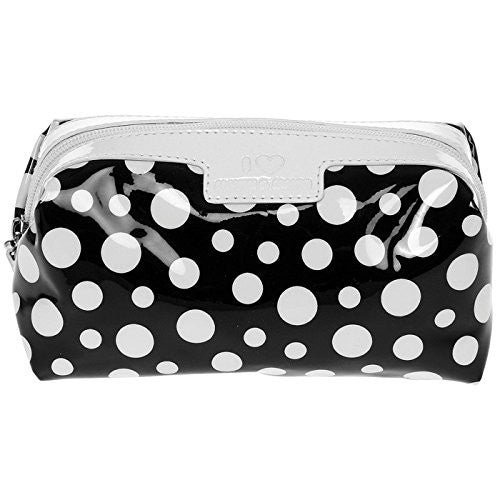 dotty black cosmetic bag - hanrattycraftsgifts.co.uk