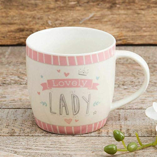 Mug Love Life Lovely Lady
