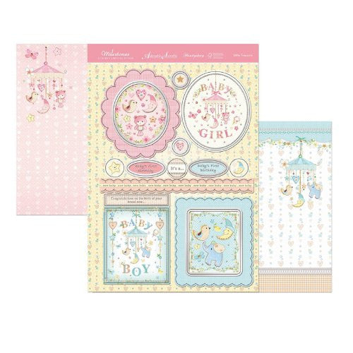 hunkydory adorable scorable luxury topper set milestones little treasures - hanrattycraftsgifts.co.uk
