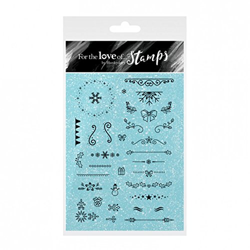 For the Love of Stamps - The Christmas Inserts Collection - Embellishments - hanrattycraftsgifts.co.uk