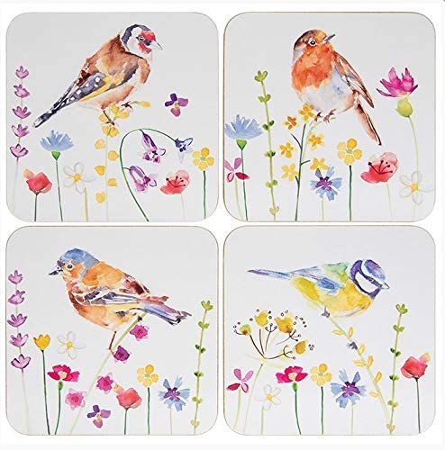 The Leonardo Collection Garden Birds Coaster Set of 4