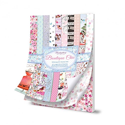 hunkydory specialitiy paper pad boutique chic - hanrattycraftsgifts.co.uk