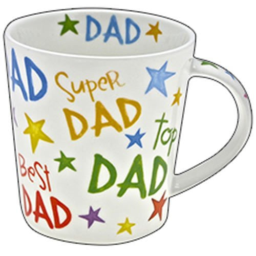 Super Dad Best Dad Special Dad Rainbow Mug in Gift Box - hanrattycraftsgifts.co.uk