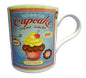 Retro Cupcake Mug Three Colours One Selected At Random On Despatch - hanrattycraftsgifts.co.uk