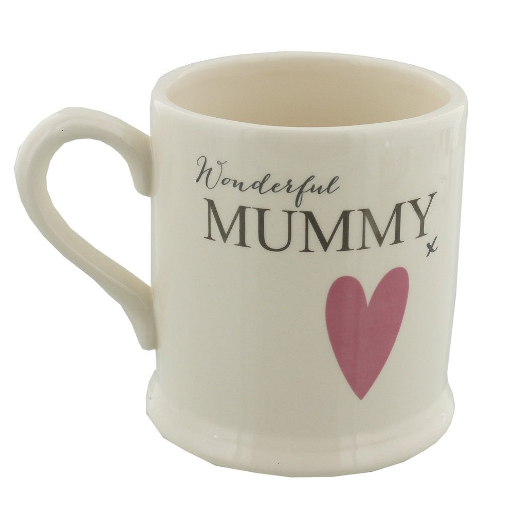 Wonderful Mummy Mug In A Gift Box Wendy Jones-Blackett Gift Set - hanrattycraftsgifts.co.uk