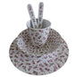 garden fairy melamine set(bowl,plate cup fork spoon) - hanrattycraftsgifts.co.uk