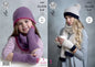 King Cole Model 4592 - Leader, Hat, Mittens And Scarf