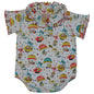 vintage girl baby grow 0 -6 months - hanrattycraftsgifts.co.uk