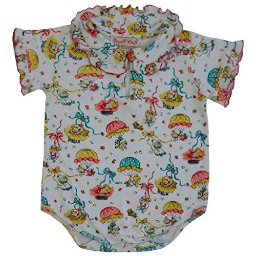 vintage girl baby grow 0 -6 months - hanrattycraftsgifts.co.uk