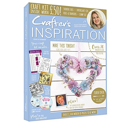 Crafters Inspiration Magazine Issue 14 Summer Edition - hanrattycraftsgifts.co.uk