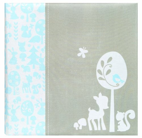 Pepper Pot Large Photo Album, Woodland Baby Boy Color: Woodland Baby Boy Infant, Baby, Child - hanrattycraftsgifts.co.uk
