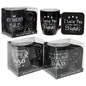 Worlds Best Dad Mug &amp; Coaster Set 4 variants one supplied from stock - hanrattycraftsgifts.co.uk