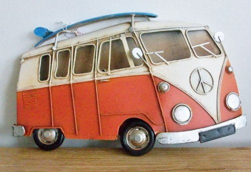 Camper Van Wall Decoration - hanrattycraftsgifts.co.uk