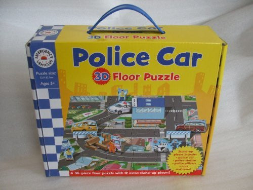 Emergency Vehicles 3D - Police Station - hanrattycraftsgifts.co.uk