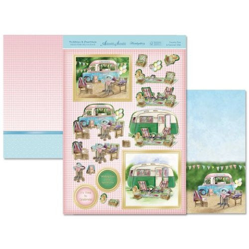 hunkydory adorable scorable designer decoupage hobies & pastimescountry fete& caravan club - hanrattycraftsgifts.co.uk