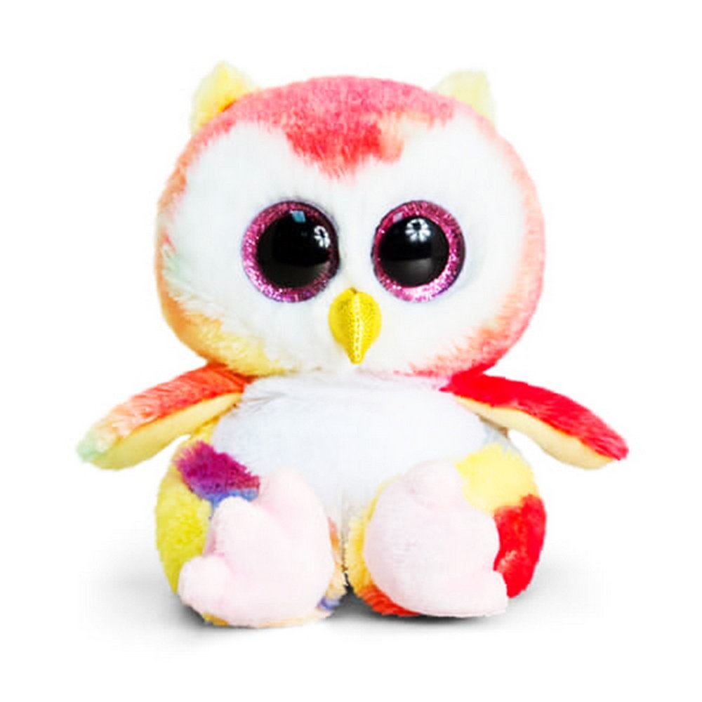 Keel Toys Animotsu Owl Plush Toy - hanrattycraftsgifts.co.uk
