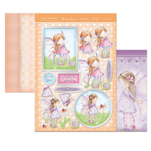 hunkydory adorable scorable fairy sweethearts luxury topper set garden friends - hanrattycraftsgifts.co.uk
