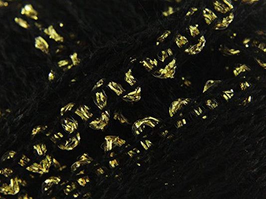 King Cole Krystal Glamour Scarf Yarn 100g - 458 Gold Band - hanrattycraftsgifts.co.uk