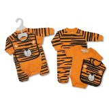 3 Piece Animal Print Set with Bodysuit, Vest & Bib - hanrattycraftsgifts.co.uk