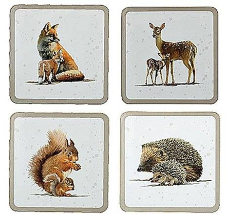 MacNeil Studio Wildlife - Set of 4 Coasters - hanrattycraftsgifts.co.uk