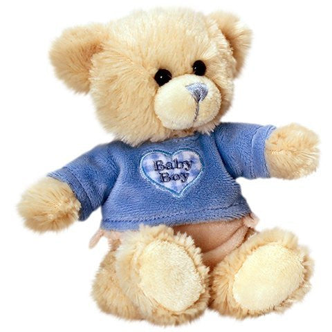 Keel Toys Cuddles Baby Bear Blue 25cm - hanrattycraftsgifts.co.uk