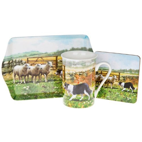 macneil collie & sheep tea time set - hanrattycraftsgifts.co.uk
