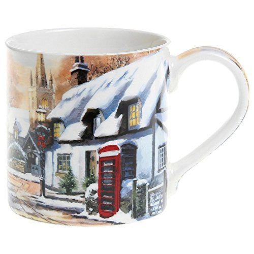 Macneil Xmas Village Oxford Mug - hanrattycraftsgifts.co.uk