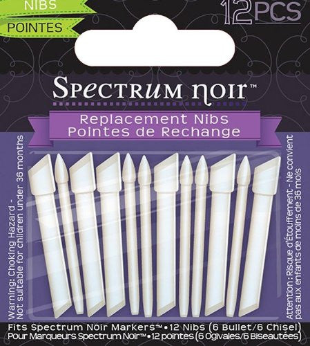 Spectrum Noir Next Generation Replacement Nibs - hanrattycraftsgifts.co.uk
