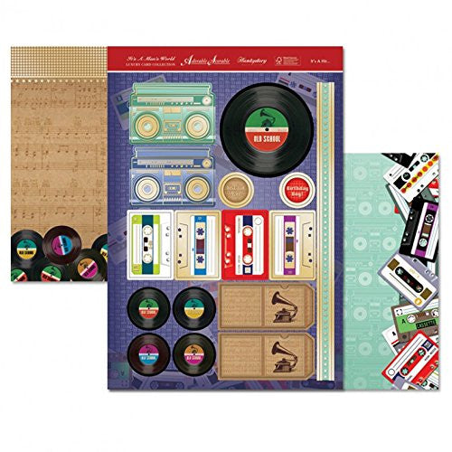 hunkydory its a mans world its a hit - hanrattycraftsgifts.co.uk