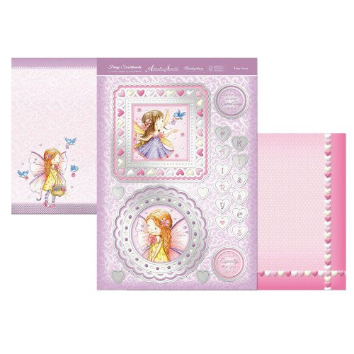 hunkydory adorable scorable fairy sweethearts luxury topper set fairy kisses - hanrattycraftsgifts.co.uk